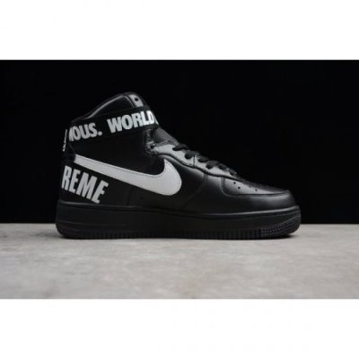 Nike Air Force 1 High Siyah Kaykay Ayakkabı Türkiye - UVUL9JU3